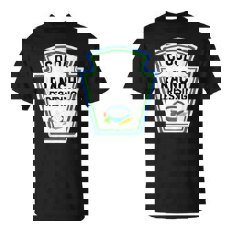 Group Condiments Halloween Costume Cute Ranch Dressing T-Shirt - Thegiftio