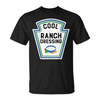 Group Condiments Halloween Costume Cute Ranch Dressing T-Shirt - Thegiftio UK