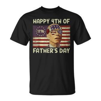 Funny Joe Biden Happy 4Th Of Fathers Day  4Th Of July Unisex T-Shirt