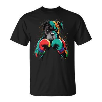 Kickboxing Or Boxing Boxer Dog T-Shirt