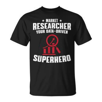 Market Researcher Apparel Market Research Analyst T-Shirt | Mazezy