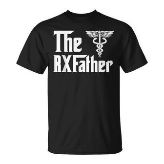Pharmacist Pharmacy Symbol Rx Father Dad Medicine T-Shirt | Mazezy