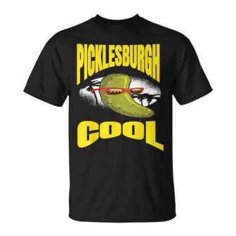 Pittsburgh Humor Picklesburgh Cool Relaxing Pickle T-Shirt | Mazezy