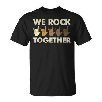 We Rock Together T-Shirt | Mazezy
