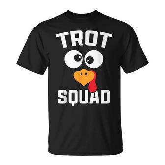 Running Turkey Trot Squad Thanksgiving For Boys T-Shirt - Thegiftio UK