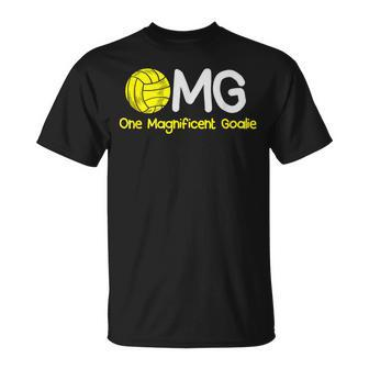 Water Polo Ball Player One Magnificent Goalie Men T-Shirt | Mazezy DE