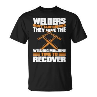 Welding Welder Metal Fabricator Welding T-Shirt | Mazezy