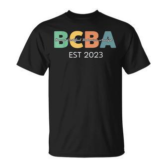 Future Behavior Analyst Bcba In Progress Training Est 2023 T-Shirt - Seseable
