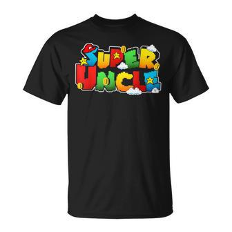 Gamer Super Uncle Gamer For Uncle For Uncle T-Shirt - Thegiftio UK