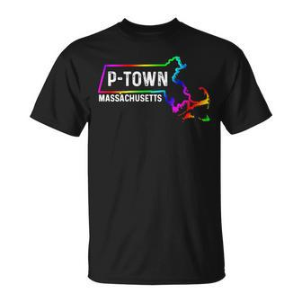 Gay Provincetown Cape Cod Lesbian Pride Homosexual Unisex T-Shirt | Mazezy
