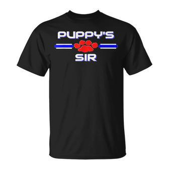 Gay Sir Pup Play Kink | Bdsm Puppy Fetish Pride Unisex T-Shirt | Mazezy
