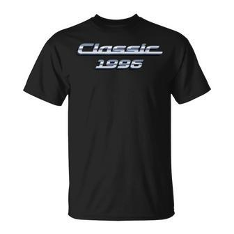 Gift For 24 Year Old Vintage Classic Car 1996 24Th Birthday Unisex T-Shirt | Mazezy