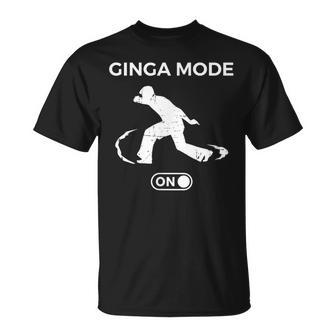 Ginga Mode On Angola Capoira Music Brazilian Capoeira T-Shirt | Mazezy