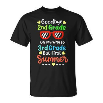 Goodbye School Hello Summer 2Nd Grade Class Of 2023 T-shirt - Thegiftio UK