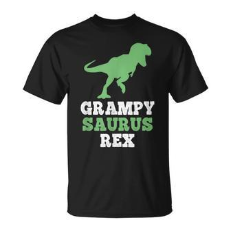 Grampy-Saurus Rex Dino Dinosaur Grampysaurus T-Shirt | Mazezy