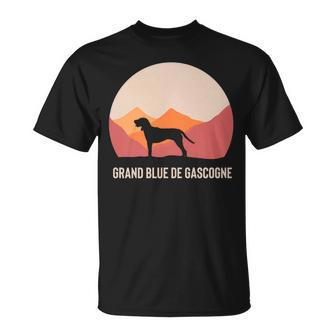 Grand Bleu De Gascogne Cute Silhouette T-Shirt | Mazezy