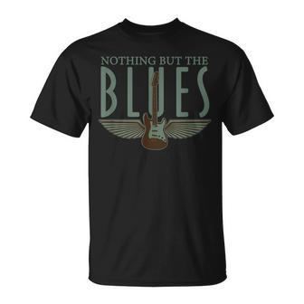 Guitarist Musician Blues Guitar Vintage Blues Music Lover Unisex T-Shirt | Mazezy