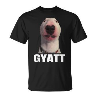 Gyatt Meme Damn Trend Reaction Cringe Gyatt T-Shirt - Seseable