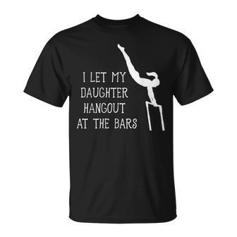 Gymnastics Dad Uneven Bars Unisex T-Shirt - Seseable