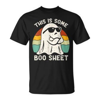 Halloween This Is Some Boo Sheet T-Shirt - Monsterry