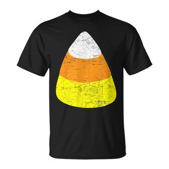 Halloween Candy Corn Vintage Candy Corn Halloween Funny Gifts Unisex T-Shirt | Mazezy