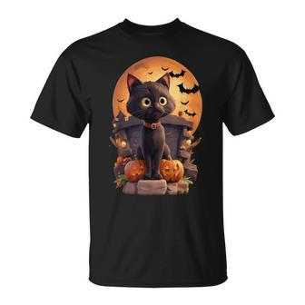 Halloween Cats Cat Halloween T-Shirt - Monsterry AU