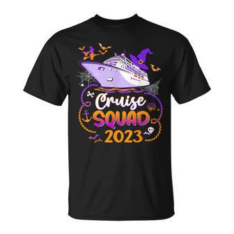 Halloween Cruise Squad 2023 Matching Cruising Crew Vacation T-Shirt - Seseable