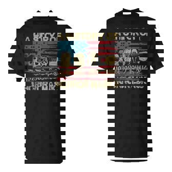 Halloween Face Masks Lazy Halloween Costum History Of Horror T-Shirt - Thegiftio UK
