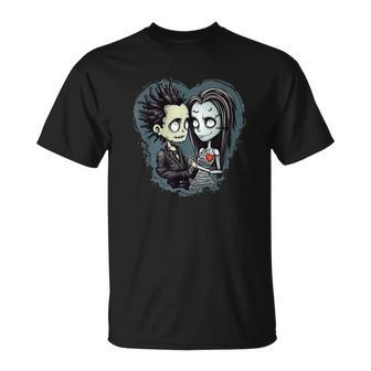 Halloween Frankenstein Lovers T-Shirt