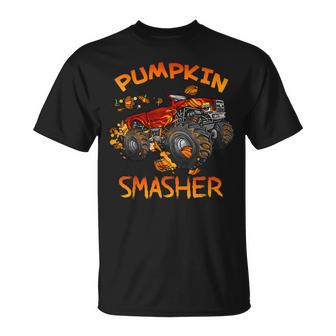 Halloween Pumpkin Smasher Scary Party Halloween Pumpkin T-Shirt | Mazezy