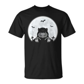 Halloween Spooky Mole Retro Vintage Halloween Costume Halloween Funny Gifts Unisex T-Shirt | Mazezy