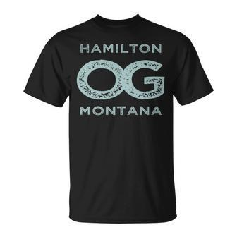 Hamilton Montana Hometown Pride Unisex T-Shirt | Mazezy