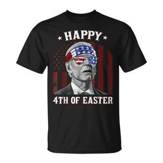 Happy 4Th Of Easter Funny Joe Biden Confused 4Th Of July Unisex T-Shirt | Mazezy