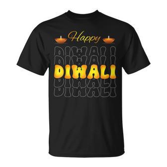 Happy Diwali Festival Of Lights For Indian Hinduism T-Shirt | Mazezy