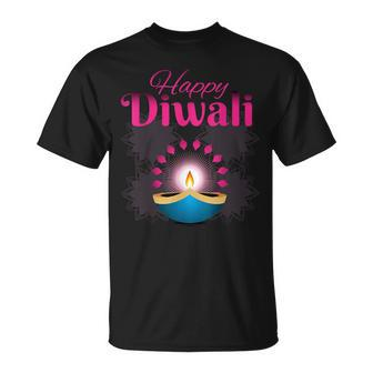 Happy Diwali Festival Of Lights New Year For Indian Hinduism T-Shirt - Thegiftio UK