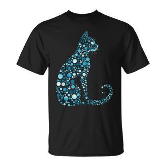 Happy Dot Day Cute Cat T-Shirt - Monsterry DE