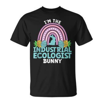 Happy Easter Day I'm The Industrial Ecologist Bunny T-Shirt | Mazezy