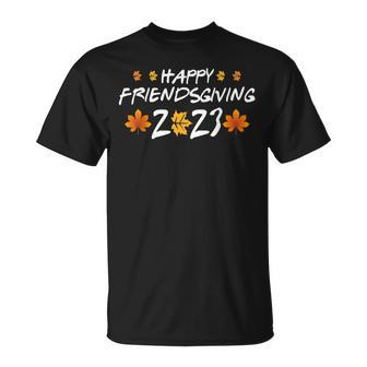Happy Friendsgiving 2023 Thanksgiving T-Shirt - Seseable