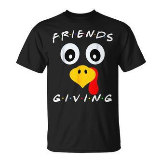 Happy Friendsgiving Matching Turkey Friend Thanksgiving 2023 T-Shirt - Seseable