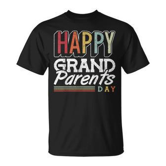 Happy Grandparents Day Grandparents Day T-Shirt - Seseable