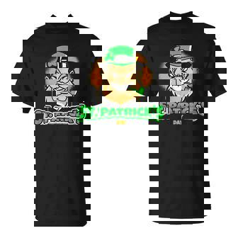 Happy St Patricks Day Scary Angry Leprechaun Design Unisex T-Shirt | Mazezy