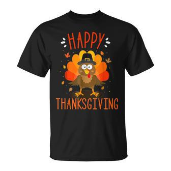 Happy Thanksgiving For Turkey Day Family Dinner T-Shirt - Seseable