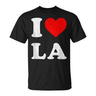 I Heart La Souvenir I Love Los Angeles T-Shirt - Monsterry DE