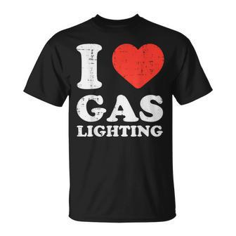 I Heart Love Gaslighting Saying Gaslighter Women T-Shirt - Monsterry AU