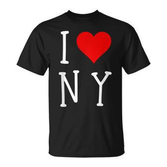 I Heart New York Souvenir I Love New York Souvenirs T-Shirt | Mazezy
