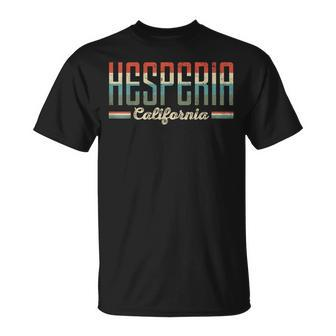 Hesperia California Retro T-Shirt | Mazezy
