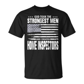 Home Inspectors Inspection Union Worker Proud God Loving T-Shirt | Mazezy