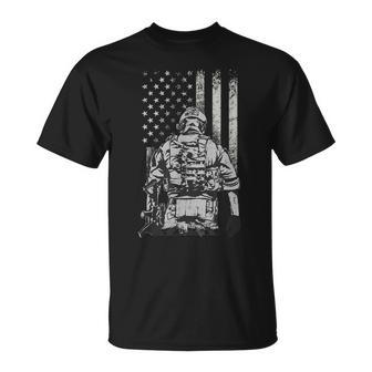 Home Of The Free Because Of The Brave Unisex T-Shirt | Mazezy