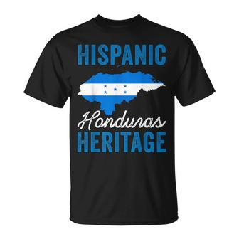 Honduras Flag Hispanic Heritage Month Great Honduran Pride T-Shirt - Monsterry DE