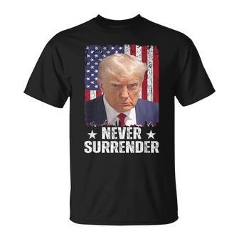 Hot Wanted Save America 2024 Never Surrender T-Shirt | Mazezy